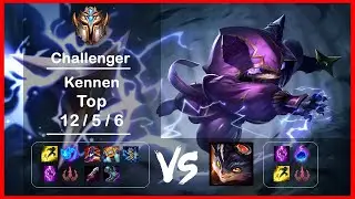 Top Kennen vs Rumble Patch 11.18