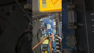 LG TV board SMD board checking 22 voltage and AC current multimeter testing #voltagestabilizer