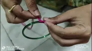 Thread bangles making 😍 #trending #handmade #bangles #shorts #ytshorts