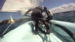 Mike and Luke- Sailing in Sydney, March 8 2011