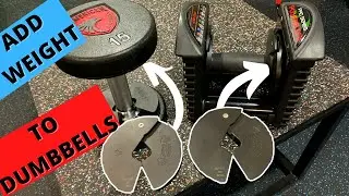 Add weight to your dumbbells using Micro Gainz Incremental Weight Plates!!