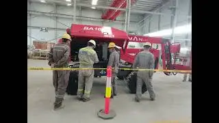 Goman Self-propelled Boom Lift BA16 @ McDermott Qingdao Engineering & Construction Base #bucketlift