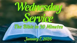 Wednesday Service | January 7, 2026 | First Aztec, SBC