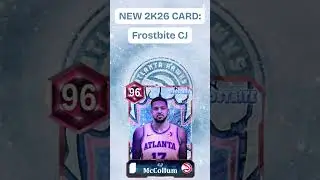 👀 CJ MCCOLLUM TO THE HAWKS?! | Custom Pink Diamond 96 OVR Card | NBA 2K26 #atlantahawks #2kmyteam