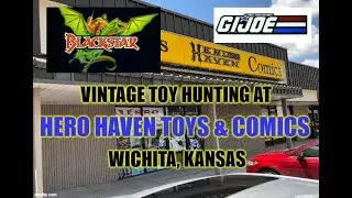 Vintage Toy Hunting in Kansas at HERO HAVEN TOYS!