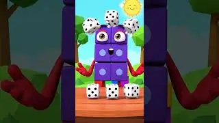 Numberblock: Learn to Count with Numberblock 6! 🎲🔢 #numberblocks #toddlers #kidslearning#shorts