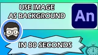 HOW TO : export an image with transparent background in Animate CC -  IN 80 SECONDS