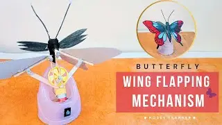DIY Robot Butterfly with Flapping Wings