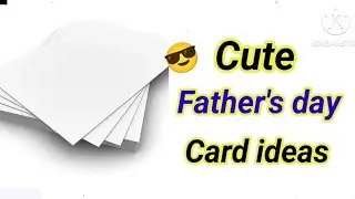 Last Minute Happy Father's day Greeting card making ideas/Fathers day card making idea/Greeting card
