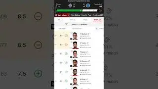DC vs RR DREAM 11 SMALL LEAGUE TEAM ₹ @romarikiplay5178 ##dream11 #cricket #trending