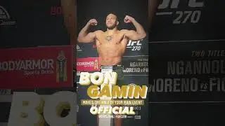 Official Weigh In: Ciryl Gane for UFC270 #lakheymma #ufc270