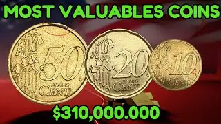 TOP 3 MOST VALUABLE EURO COINS WORTH BIG MONEY| ERROR COINS WORTH BIG AMOUNT | #euro