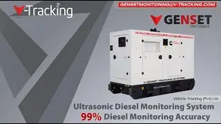 Ultrasonic Genset Diesel Monitoring System presented to you by V-Tracking