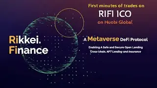 First 15 minutes of RIFI listing on Huobi | RIFI ICO | RIFI listing