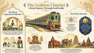 Golden Chariot | Indian Luxury Tourist Train | Royal South India Luxury Train Journey