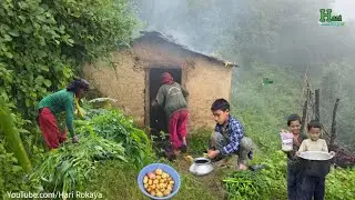 Pure Village Life in Nepali Hills | Family, Food & Tradition