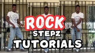 ROCK - STEPZ | DANCE TUTORIAL FOR BEGINNERS (EASY STEPS ) TO LEARN