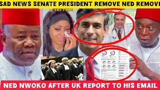 Breaking S&atilde;d news‼️Senate President remove Ned Nwoko after UK report to his Email over Regina test