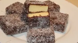 Easy Lamingtons  (a traditional Australian cake)