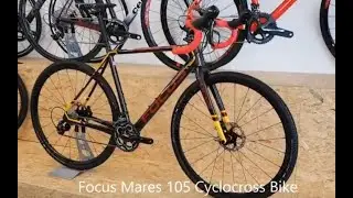 Focus Mares Shimano 105 Cyclocross Bike  Carbon/Red/Orange