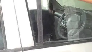 Unlock a car with a steel scale In 10 secs
