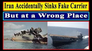 Iran Accidentally Sink Fake US Navy's Nimitz Aircraft Carrier, But at a Wrong Place