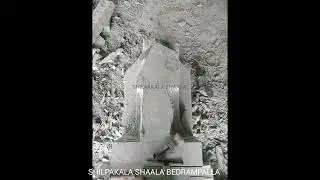 ANJANEYA.....!!! Stone carving work (Krishna shila) SHILPAKALA SHAALA BEDRAMPALLA
