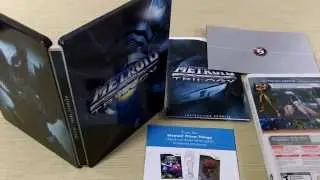 Metroid Prime Trilogy Collector's Edition Retro Unboxing