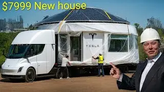 What&rsquo;s Inside Elon Musk&rsquo;s Tiny House Will Leave You Speechless! #futurehouse #tesla #techdrive 