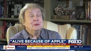 Woman has no doubt Apple Watch saved her life
