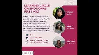 Emotional First Aid Learning Circle