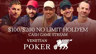 HUGE Live Cash Game with MASSIVE ALL-INS with JRB, Brandon Steven, Brian Okin & Hanks