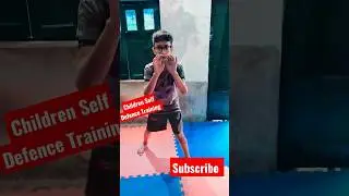 Children Self Defence Fighting Stance #shorts #shortvideo #trending #viral #selfdefense #martialarts