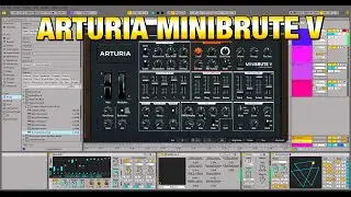 Arturia MiniBrute V - Demo in Ableton - Featuring Slink MIDI & The Spellbook by Hypnus - PC & Mac