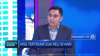 Sentimen Global Akhiri Rally 10 Hari IHSG