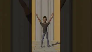 Dancing animation #animation #blender3d #blender