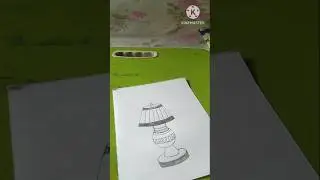 table lamp light drawing l #drawing #veryeasy #howtodraw #pencildrawing #tablelamp