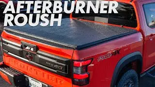 Nissan Frontier PRO-4X ROUSH Edition 2025 года (оранжевый Afterburner) + оригинальный тройной чехол