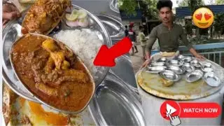 Singh Hotel's Monster Mutton Chusta Thali 🤯 | A blast for ₹600!