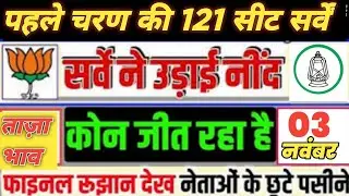Bihar Election 2025 First Phase Opinion Poll Shahabad, Ang, Mithilanchal, Kosi & Magadh Region Re...