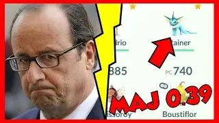 FRANCOIS HOLLANDE CHANTE POKEMON GO &diams; MAJ POKEMON GO 0.39 - POKENEWS #22