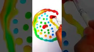 Water paint colour drop Art And Colour drop Mixing#shortsfeed