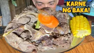 KARNE NG BAKA MUKBANG ASMR | Filipino Food Mukbang Philippines