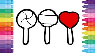 How to Draw a Cute Lollipop in just minutes | Easy Step by Step Tutorial