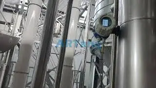Milk Mag Flow Meter Sanitary Electromagnetic Flowmeter Drinking Water Magnetic Flow Meter Chemical