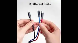 Yosou multi-charging cable is unique and brings you convenience and sharing a feeling. #shorts