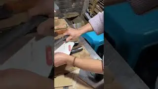 sharpening and the process of making a very sharp cutting knife#shorts #trending #youtubeshorts