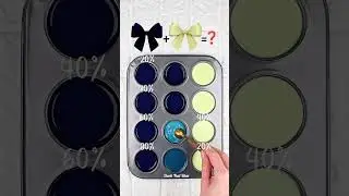 &ldquo;Deep Navy x Soft Lime &ndash; 4 Fresh Shades You&rsquo;ll Love!#colormixing #colormix #colorpalette #artcolors
