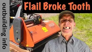 027 - tractor - Offset Flail Maintenance & Tooth Repair