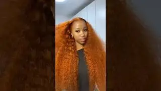 30&rdquo; ginger wig unboxing review 🔥💯 #zlikewig #wigs #coloredwig #lacefrontalwig #gingerwig